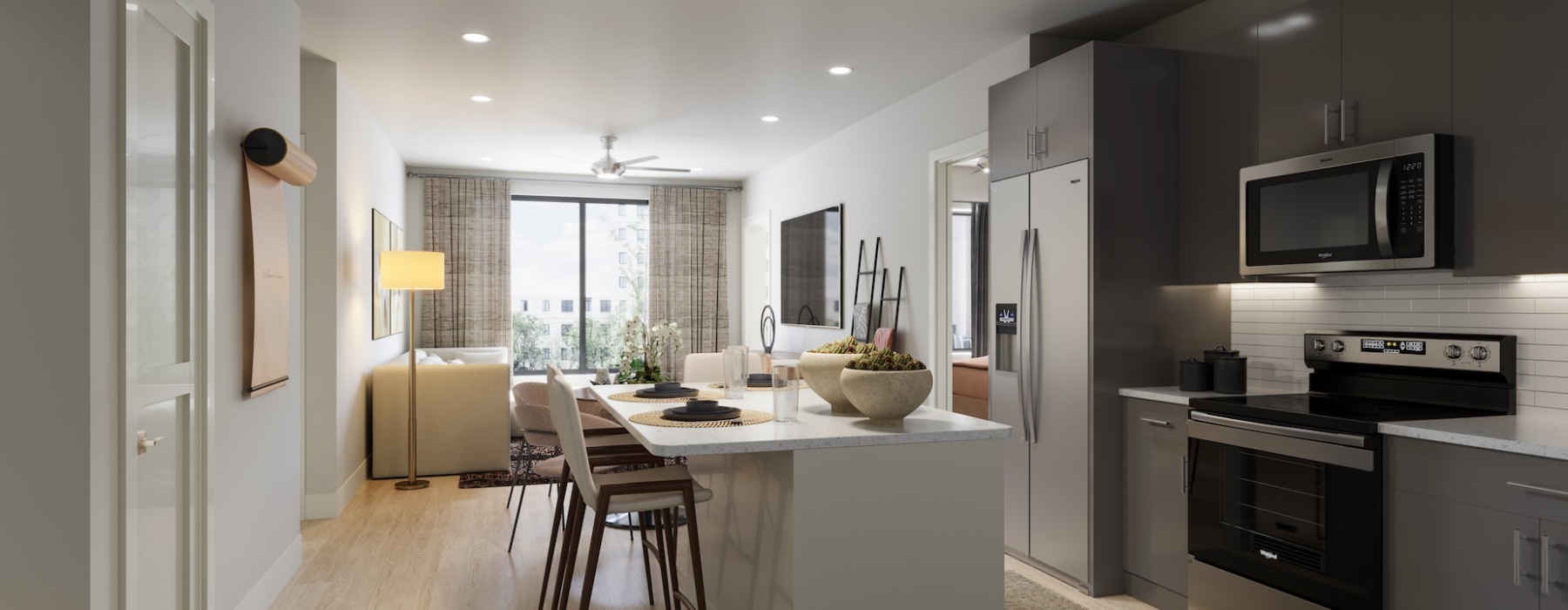 Estero Vista Kitchen Rendering